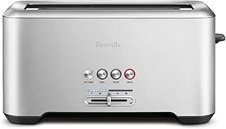 Breville BTA730XL Bit More Toaster, 4 Slice, Brushed Stainless Steel