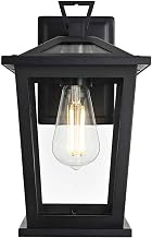 Cayman One Light Outdoor Wall Sconce Black