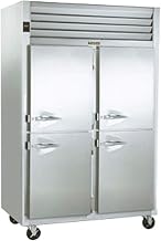 Traulsen G20002 Dealer's Choice Two Section Reach-In Refrigerator with Half-Height Doors (Hinged Right/Right)