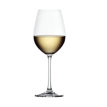 Wine Glasses (Set of 4) by Nachtmann – 179.2 Ounces, 5.3 liters, Glass, White, Model 96098