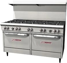 Southbend S60CC-2GR S-Series 60" Gas Restaurant Range w/ (6) Open Burners, 24" Right Griddle & (2) Cabinet Bases