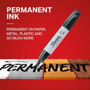 Sharpie Red / 12 Count (Pack of 1) / 12 Count Permanent Markers