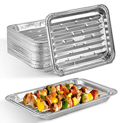 Stock Your Home 10 Pack / Silver / disposable Disposable Cookware