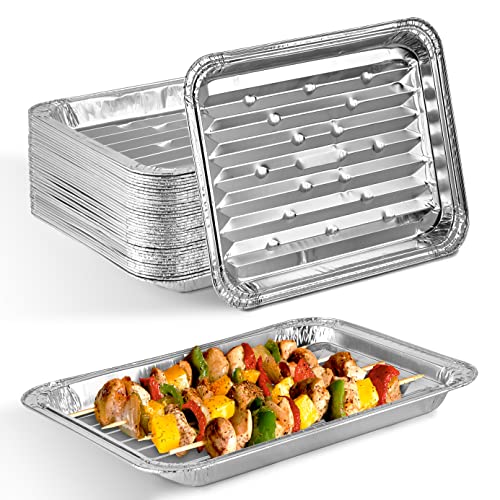 Stock Your Home 10 Pack / Silver / disposable Disposable Cookware