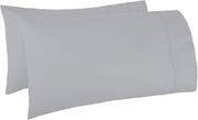 TBM Oversize Pillow Case Silver King Extra Large Fits Even The Fluffiest Pillows Including The Pancake Pillow Sleeve Style Extra Tall Pillowcase 100% Egyptian Cotton 600 Thread Count
