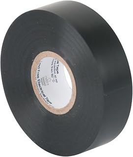 Gardner Bender GTP-607 Electrical Tape, ¾ in. x 60 ft, Durable, Easy-Wrap, Flame Retardant, Black