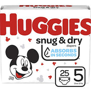HUGGIES 25 Count (Pack of 1) / 25.0 / 25 Count Baby Diapers