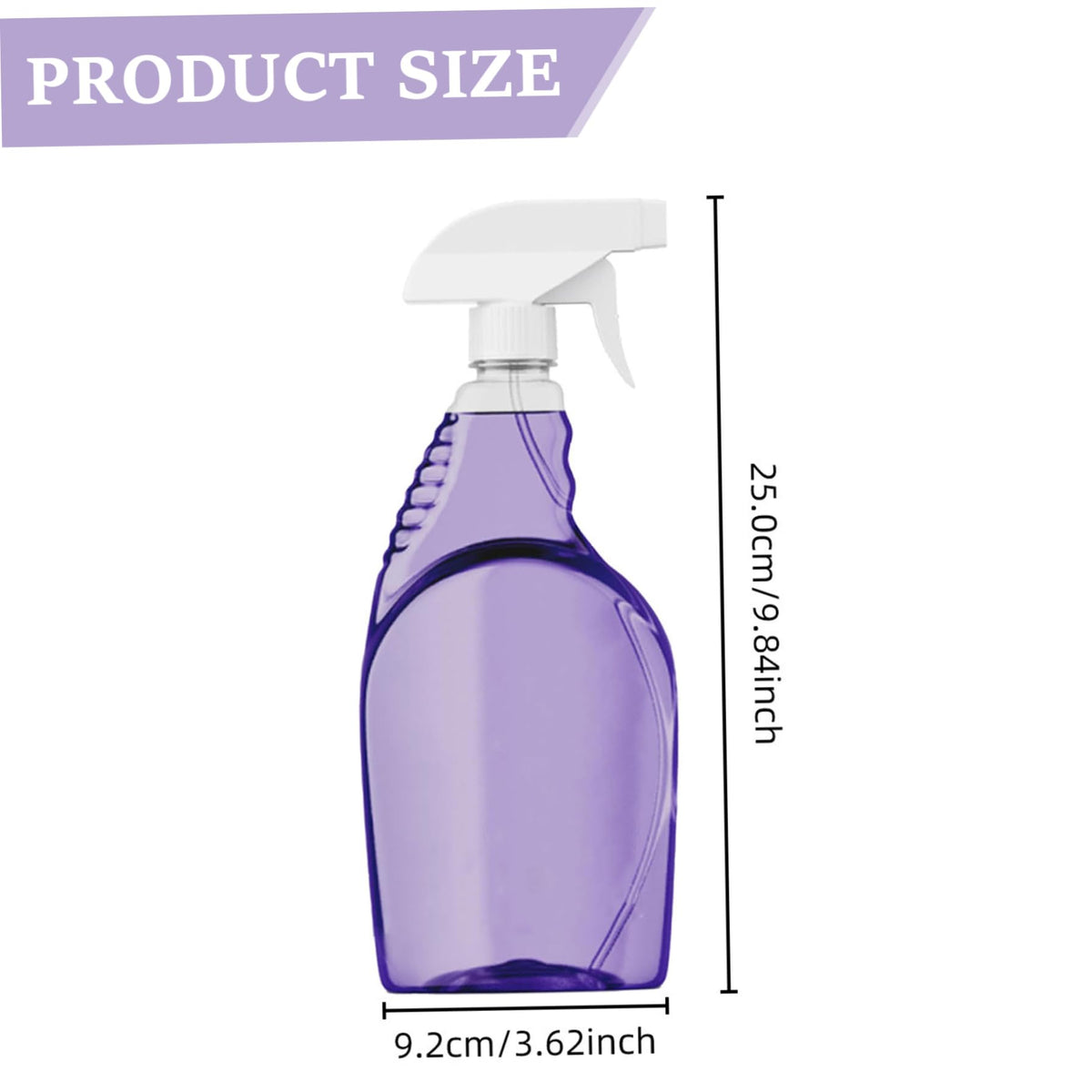 Splash Spray Cleaner Bottle with 18PCS Cleaning Tablets by Muzrunq – 1 Count (Pack of 1), Multi, Model N8XROL5KPUDAXXVR9BX