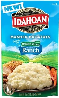 Idahoan Mashed Potatoes Seasoned with Hidden Valley® Original Ranch® 4 oz. (Pack of 2)