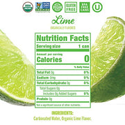 Nixie Lime / 12 Fl Oz (Pack of 24) / 24 Carbonated Water