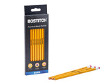 Premium #2 Pencils by Bostitch – 1 Count (Pack of 10), Wood, 10 Pack, Pack of 10, Model PNC10Y-BOS