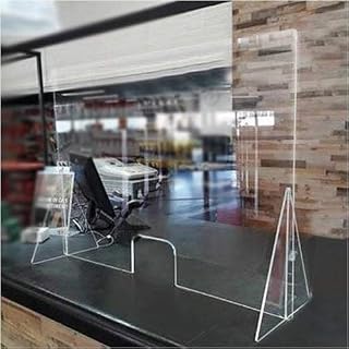 Nemco Countertop Easy Shield - Customer-Service Panel - 35"Wx14"Dx42"H - for Safe Social Distancing