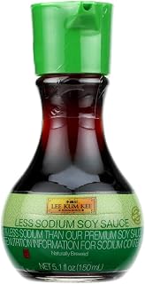 Lee Kum Kee Lite Soy Sauce, 5.1-Ounce Bottle (Pack of 4)