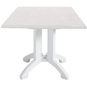 Grosfillex Atlanta 32" Square Table in White by Grosfillex Expert – Resin