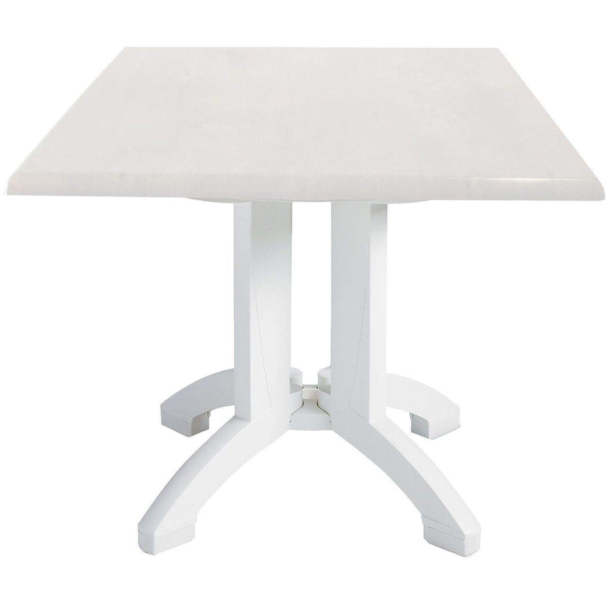 Grosfillex Atlanta 32" Square Table in White by Grosfillex Expert – Resin
