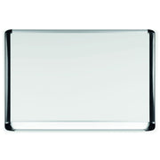 MasterVision Black Frame / 96"W x 48"H / Porcelain Dry Erase Boards