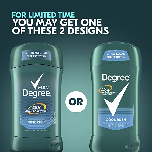 Degree 2.7 Ounce (Pack of 2) / Cool Rush / Green Antiperspirant Deodorant