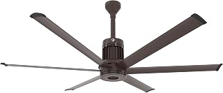 Big Ass Fans i6 72" Smart Indoor Ceiling Fan, SenseMe Technology, High Airflow Modern Ceiling Fan, WiFi App Control, Oil Rubbed Bronze