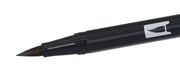 Dual brush-n by Tombow – Plastic (body), Felt (tip), Black, Model ABT-N15-1P