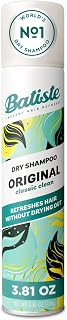 Batiste Original Dry Shampoo, Absorbs Oil & Grease, Classic Clean Scent, 3.81 oz