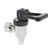 Replacement Spigot Assembly for HUBERT Coffee Urn & Beverage Dispenser – Metal, Gray, Model SP-001