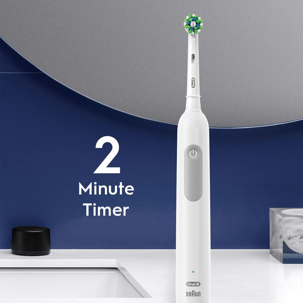 Oral-B White / 1 Count (Pack of 1) / Smart 1500 CrossAction Toothbrush Rotating