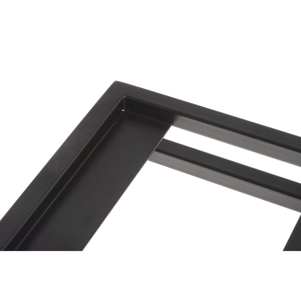 Half Size Pan Housing by HUBERT – Metal, Black