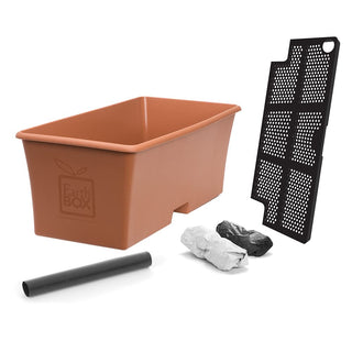 ® Container Gardening System - Terra by EarthBox – 29 inches L x 13.5 inches W x 11 inches H, 3 gallons, Plastic, Terra, Model 80205