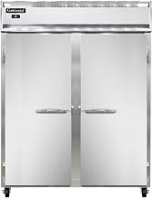 2RES Extra-Wide Two Section Reach In Refrigerator, 57" W, Shallow Depth