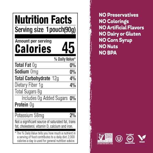 Buddy Fruits Apple & Cinnamon / 3.2 Ounce (Pack of 18) / 18 Applesauce
