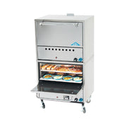 Comstock Castle 2PO31 Double Stacked Gas Pizza Oven by Comstock-Castle – Ceramic, Model 2PO31a