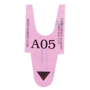 Take-A-Number 2-Digit Pink T90 Paper Tickets - 1 1/4"W by SATO AMERICA LLC – Paper, Pink, Pack of 24, Model T90004-PK