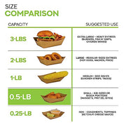 Stock Your Home 1/2 lb / 100 / 100.0 Serving Trays