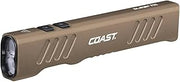 Coast Products COS31104 Slayer Pro 1150 lm Rechargeable LED BeamSaver USB-C Flashlight Dune