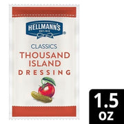 HELLMANN'S Thousand Island / 1.5 Ounce (Pack of 102) / 102 Thousand Island