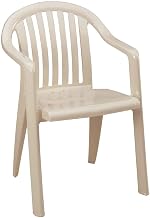 Grosfillex Miami Lowback Armchair Sandstone