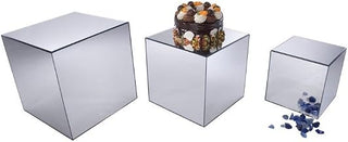 Cal-Mil MC700 Cube Riser, 12" Width x 12" Diameter x 12" Height, White