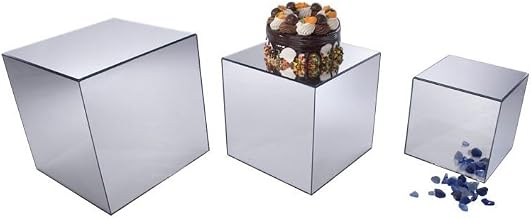 Cal-Mil MC700 Cube Riser, 12" Width x 12" Diameter x 12" Height, White