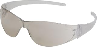 MCR Safety CK119 Checkmate Glasses, Indoor/Outdoor Clear Mirror Lens