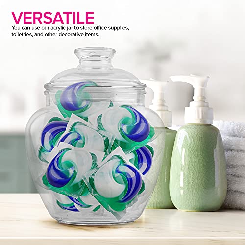 Modern Innovations 80 oz / Clear / 80.0 ounces Cookie Jars