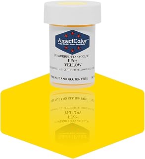 AmeriColor Powdered Food Color, 3gm, Yellow