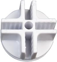 Econoco 4-Way Plastic Connector, White 100 Pack | 4-way garment rack with adjustable arms, commercial-grade tubing, built for high-volume retail floor environments