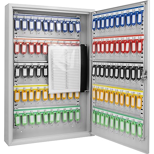 Barska Grey / 100 Keys / 100 Position Key Cabinets