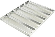 Winco 13" x 18" Aluminum Sub Sandwich Roll Pan, 5 Slots, Non-Stick | 5 slots for simultaneous baking, Non-stick surface for easy release, Great for Food Preparation and Restaurant Kitchens