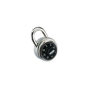 1502 Combination Lock by Master Lock – Stainless Steel, Black, Model 7ML1502