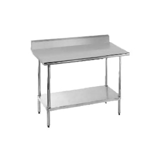 48" x 30" Work Table by Advance Tabco – Stainless Steel, Silver, Model KLAG-304