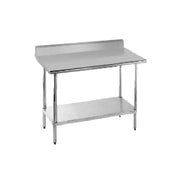 24" x 30" Work Table by Advance Tabco – Steel, Silver, Model KSLAG-302