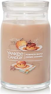 Yankee Candle Pumpkin Maple Creme Caramel Large Signature 2-Wick Jar Candle