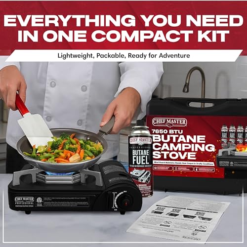 Chef Master Stove Only / Black / 1 Camping Stoves