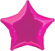 Unique Party 20'' Foil Hot Pink Star Balloon - 1 Piece - Star Balloon - Bachelorette Party - Women - Unisex-Adults
